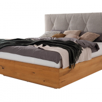 Stella Alpina box-spring bed –Stylish and 100% made in Europe by ADA. Mindful Living.