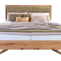 Fenntartható gyártású Demadra tömörfa-ágy, ADA bútor.