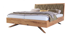 Massivholzbett Demadra von ADA Möbel – Stilvoll und nachhaltig für entspannten Schlaf.