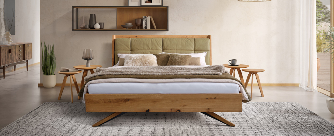 Ein Bett für verliebte Paare - ADA Mindful Living Demadra Bett – Für ein achtsames Zuhause