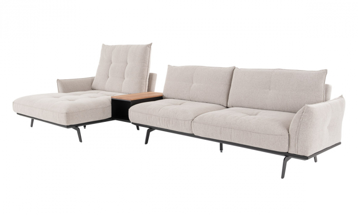Bequeme und vielseitige Couch Caltha, mit modularem Design für einfache Handhabung und Anpassung.