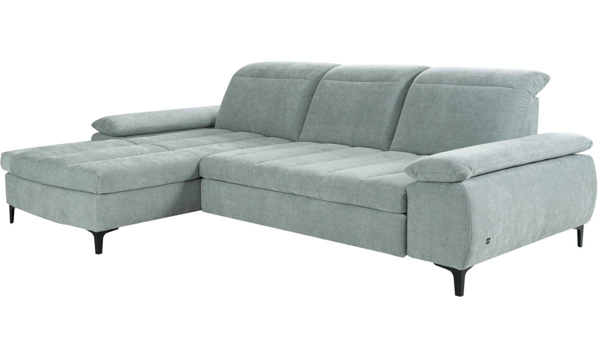 Hellgrünes Funktionssofa CORVO