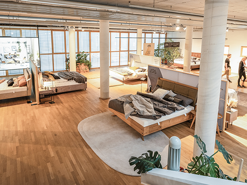 ADA Endkunden-Schauraum ins ADA Werk in Anger integriert